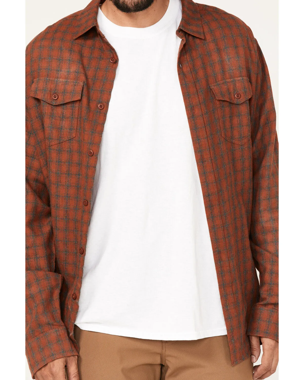 Product Name:  Brothers and Sons Men's Tencel Plaid Long Sleeve Button Down Western Flannel Shirt