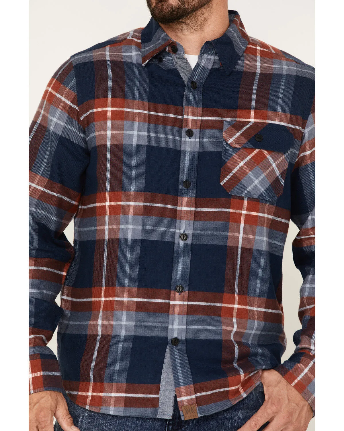 Product Name:  Dakota Grizzly Men's Brock Button Down Long Sleeve Flannel Shirt