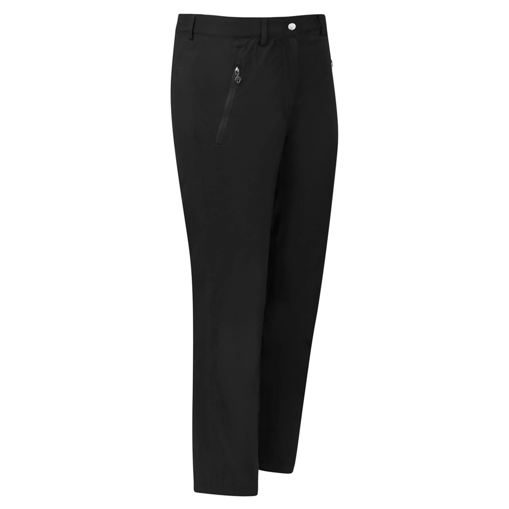 Pure  Golf Cascade Waterproof Lined Ladies Winter Golf Trousers Black