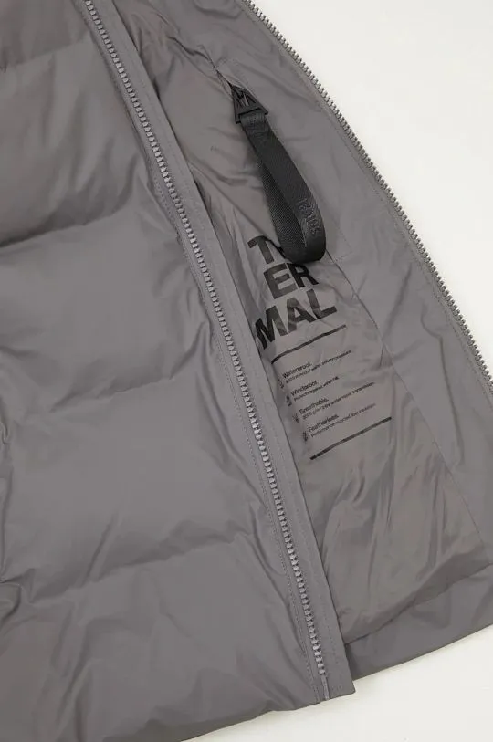 Rains jacket Alta Puffer Jacket W3T3 gray color 15120.13