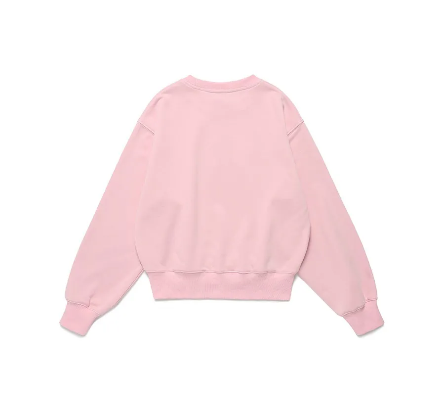 rolarola  |Street Style Long Sleeves Plain Cotton Logo