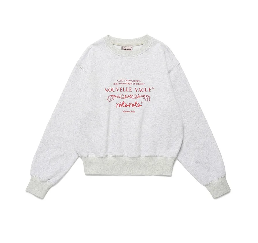 rolarola  |Street Style Long Sleeves Plain Cotton Logo