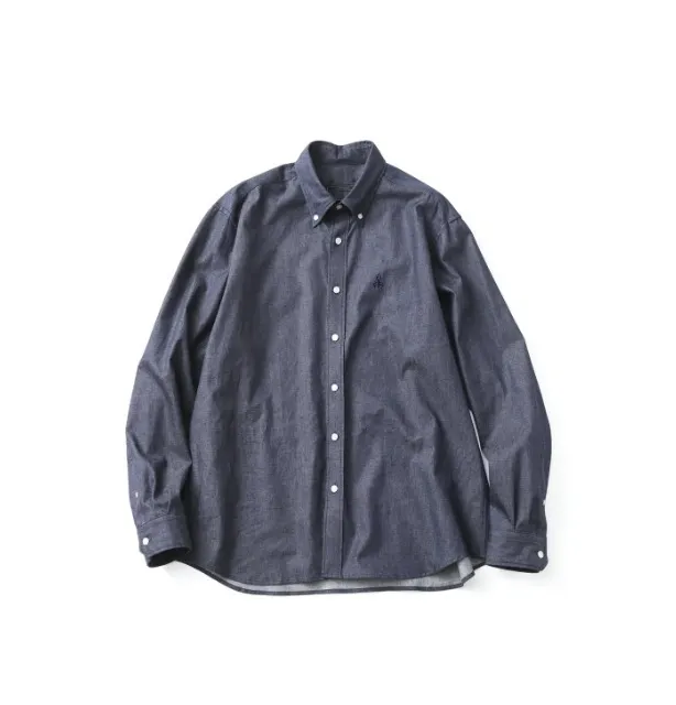 SOPHNET.  |Button-down Unisex Street Style Long Sleeves Plain Cotton