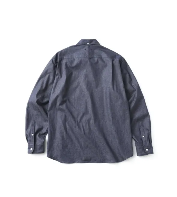 SOPHNET.  |Button-down Unisex Street Style Long Sleeves Plain Cotton