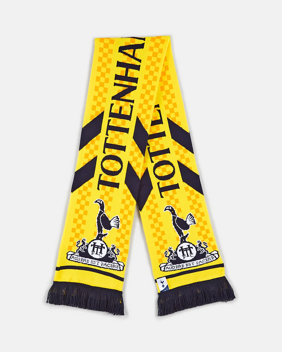 Spurs Patterned Yellow Scarf