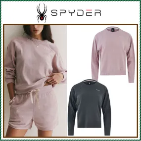 SPYDER  |Street Style Long Sleeves Plain Logo Hoodies & Sweatshirts