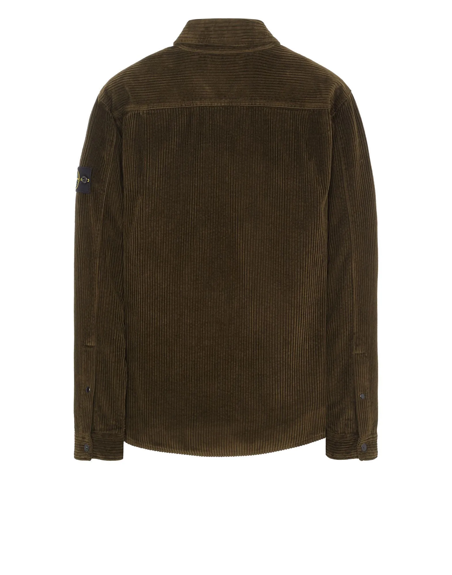 STONE ISLAND  |Button-down Street Style Long Sleeves Plain Cotton Logo