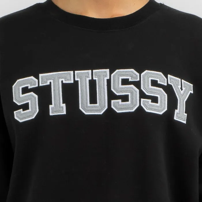 STUSSY  |Unisex Street Style Long Sleeves Cotton Logo Skater Style