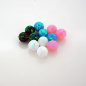 Synthetic Opal Captive Bead