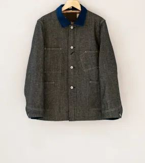 Taiga Takahashi 'Lot 711 Blanket Lining Coverall' (Raw Indigo)