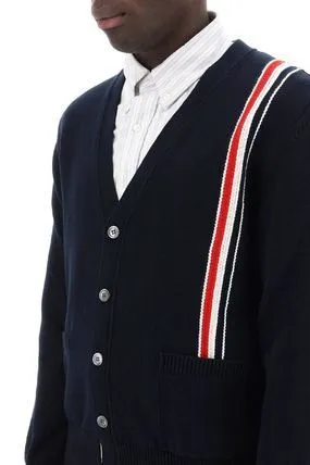 THOM BROWNE  |Button-down Stripes Street Style Plain Cotton Logo Designers