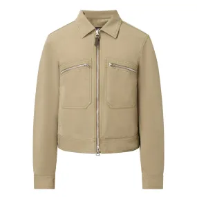 TOM FORD Patch Pocket Jacket - Olive