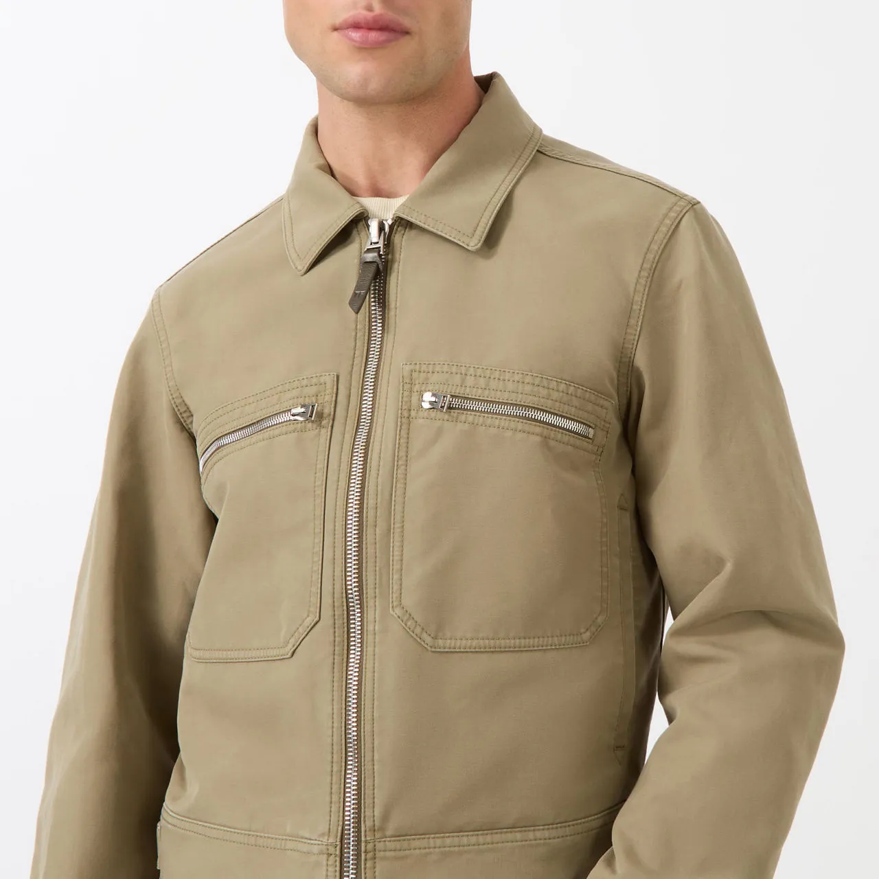 TOM FORD Patch Pocket Jacket - Olive