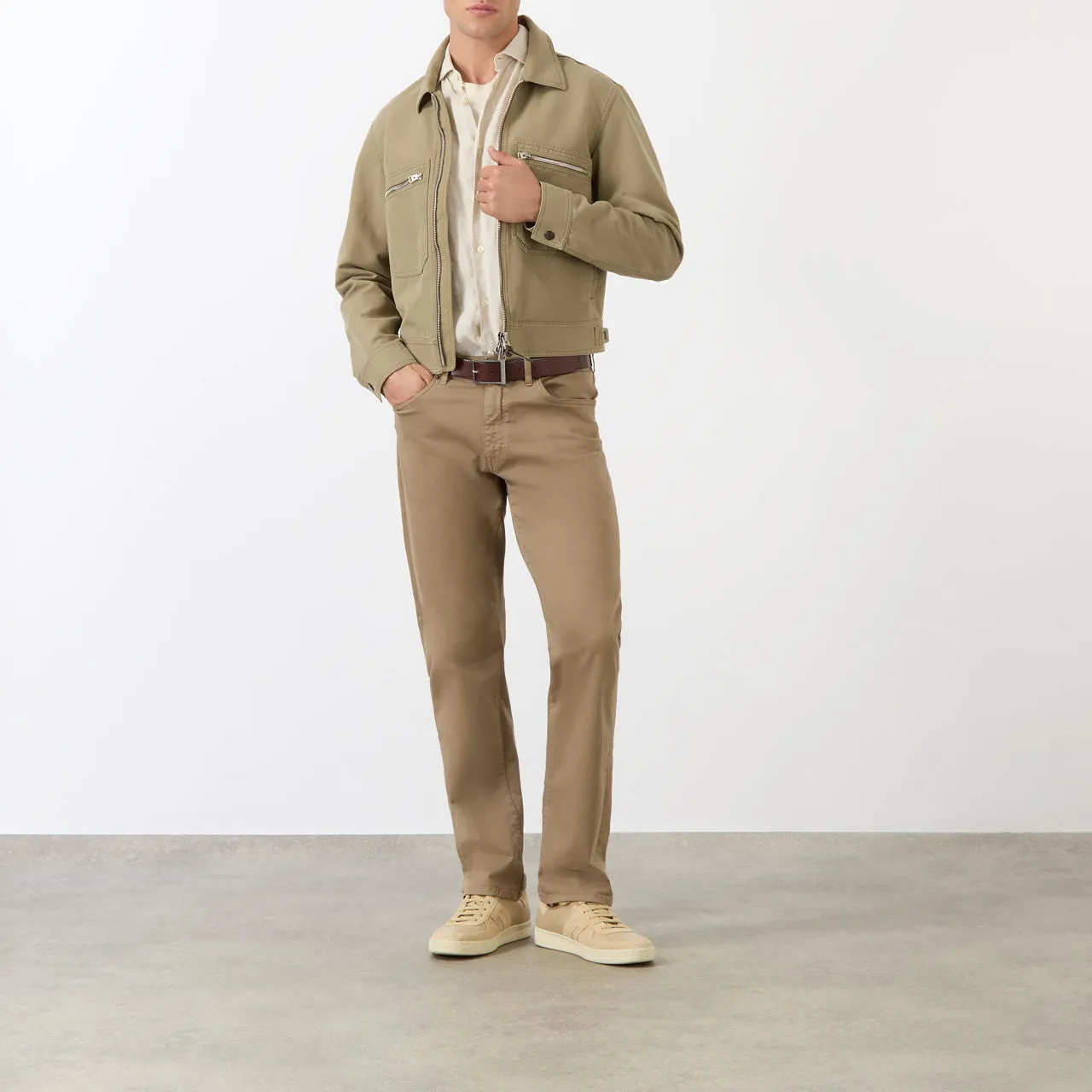 TOM FORD Patch Pocket Jacket - Olive