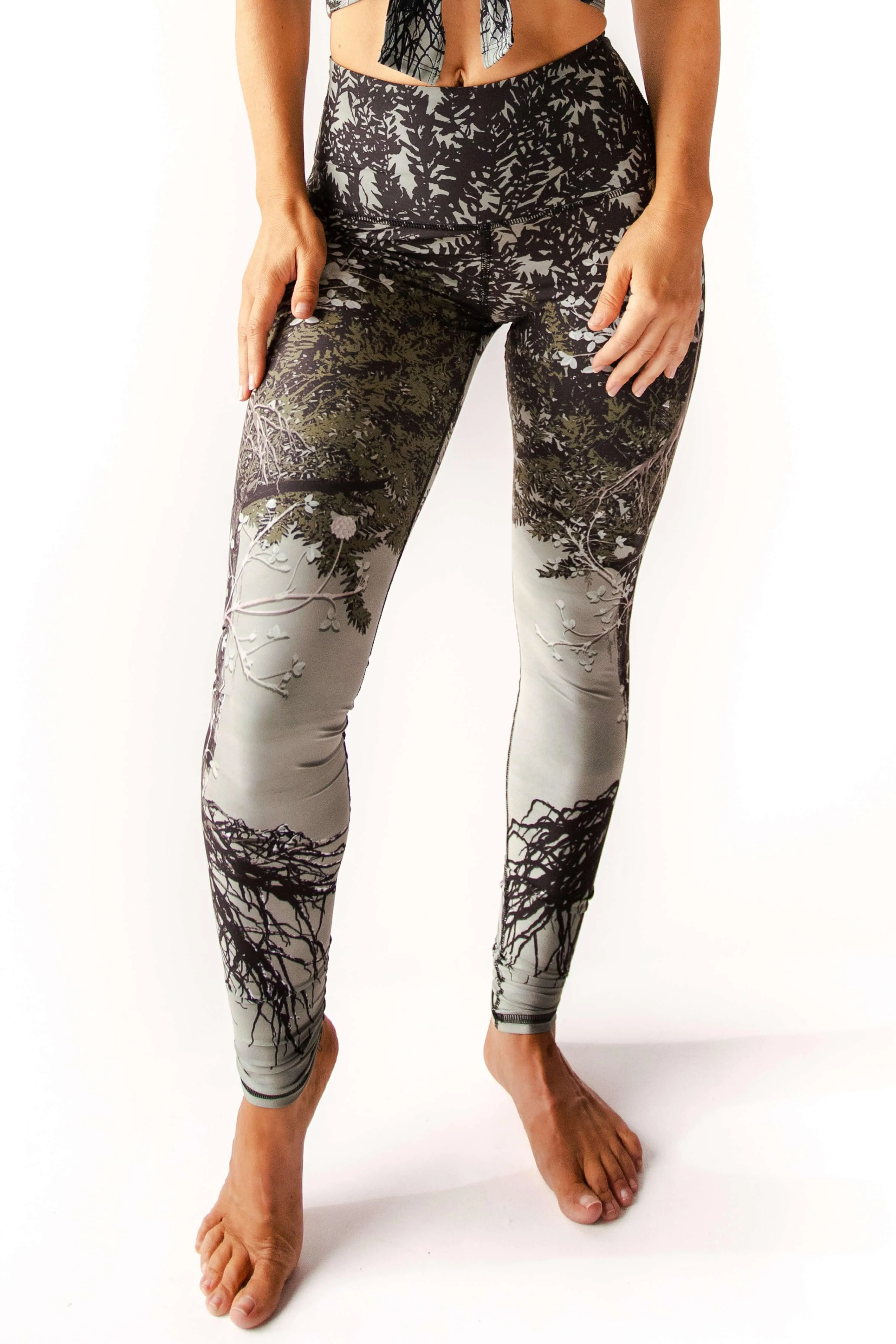 Transformation Printed Yoga Leggings