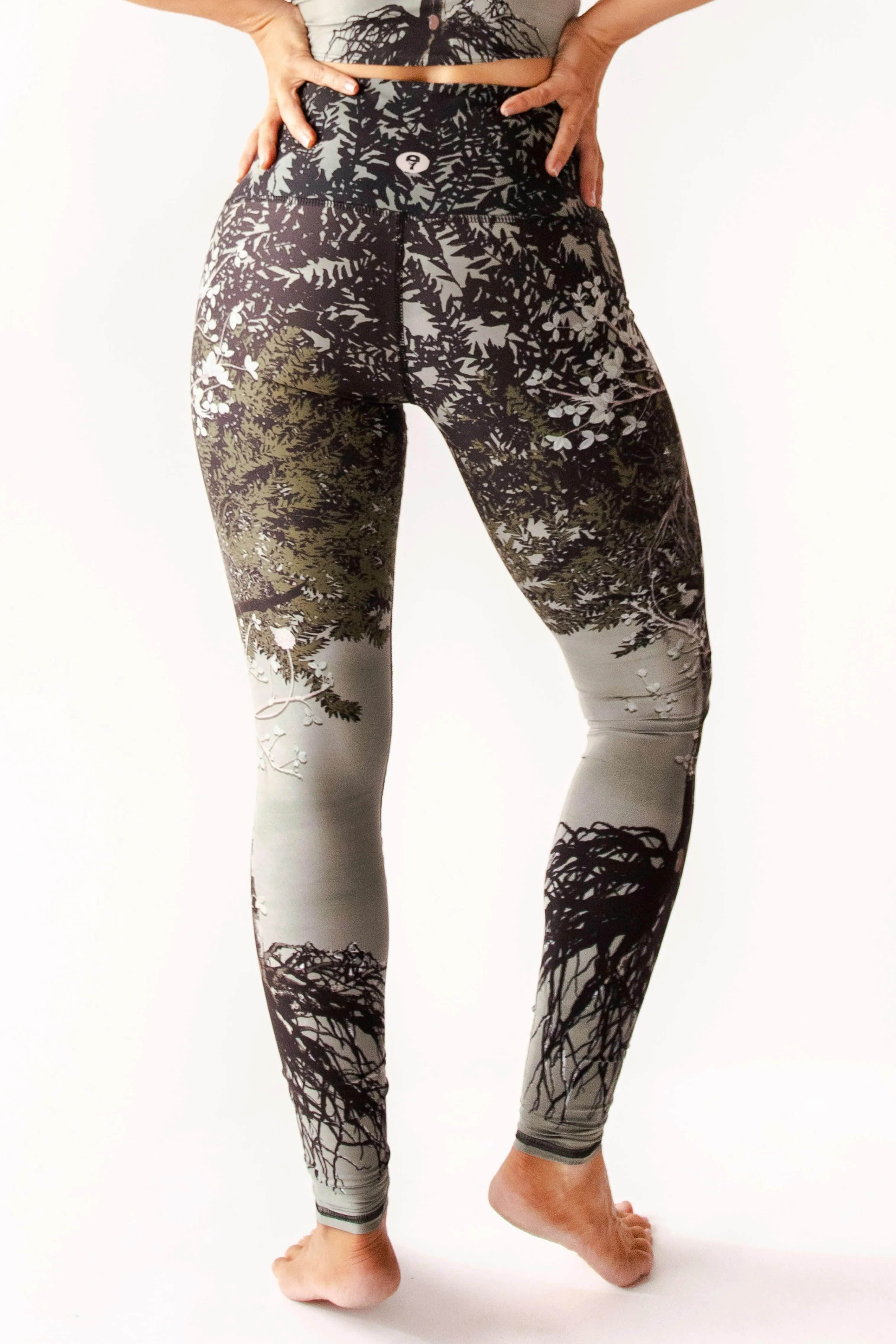 Transformation Printed Yoga Leggings