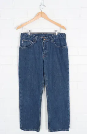 Vintage CARHARTT Denim Lined Jeans (Women's 8 x 28)