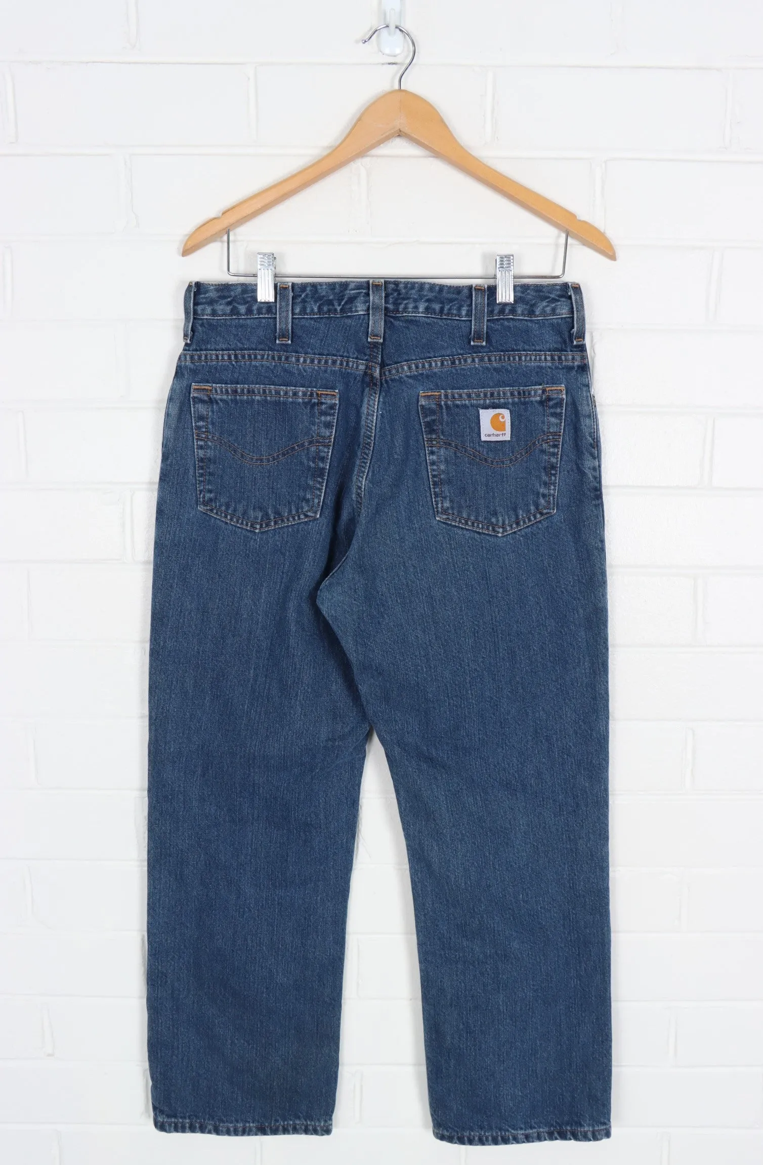 Vintage CARHARTT Denim Lined Jeans (Women's 8 x 28)