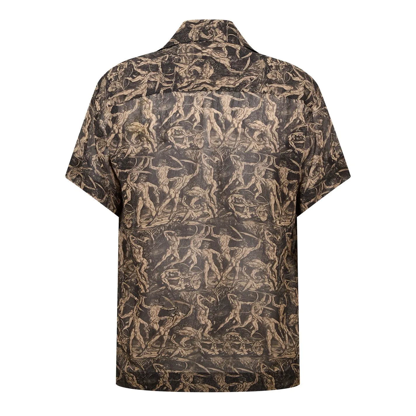 Vivienne Westwood  |Button-down Paisley Unisex Street Style Short Sleeves Shirts