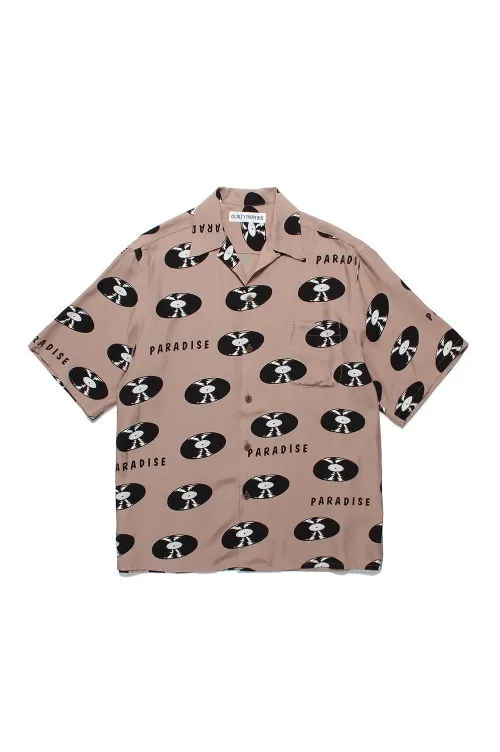 WACKO MARIA  |Button-down Unisex Street Style Short Sleeves Logo Shirts