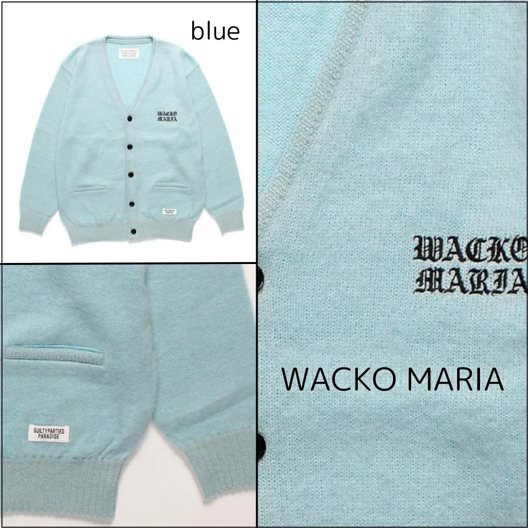 WACKO MARIA  |Button-down Unisex Wool Nylon Street Style Plain Logo