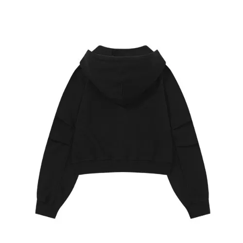 WOOALONG  |Street Style Long Sleeves Plain Cotton Logo